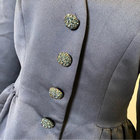 Vintage Victor Costa by NAHREE Women's Jacket Size 6 Cocktail Evening Party - Picture 3 of 12